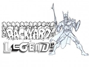 Backyard Legends B&W