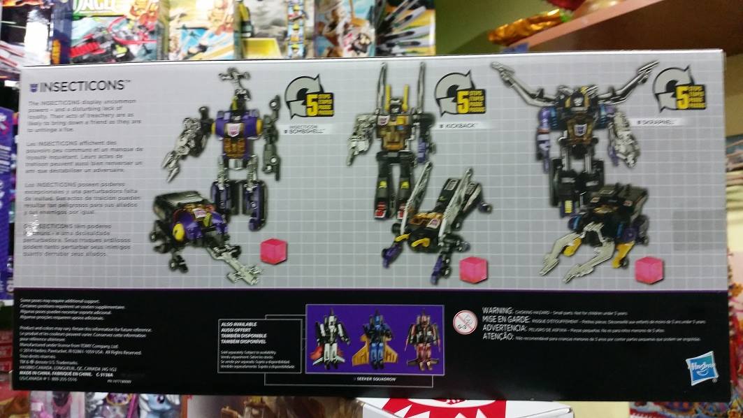 Transformers Platinum Edition Insecticons – BattleGrip