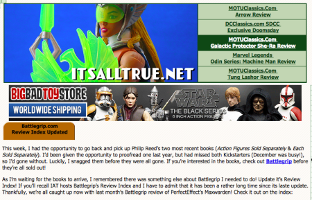 Visit It's All True!