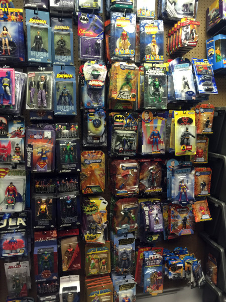 I snapped nine photos while visiting the store. Visit Flickr to see more pics from inside DFW Vintage Toys.