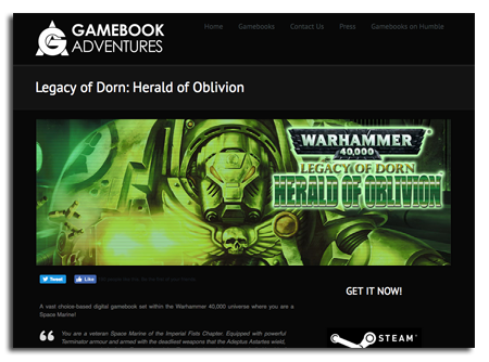 Visit gamebookadventures.com!